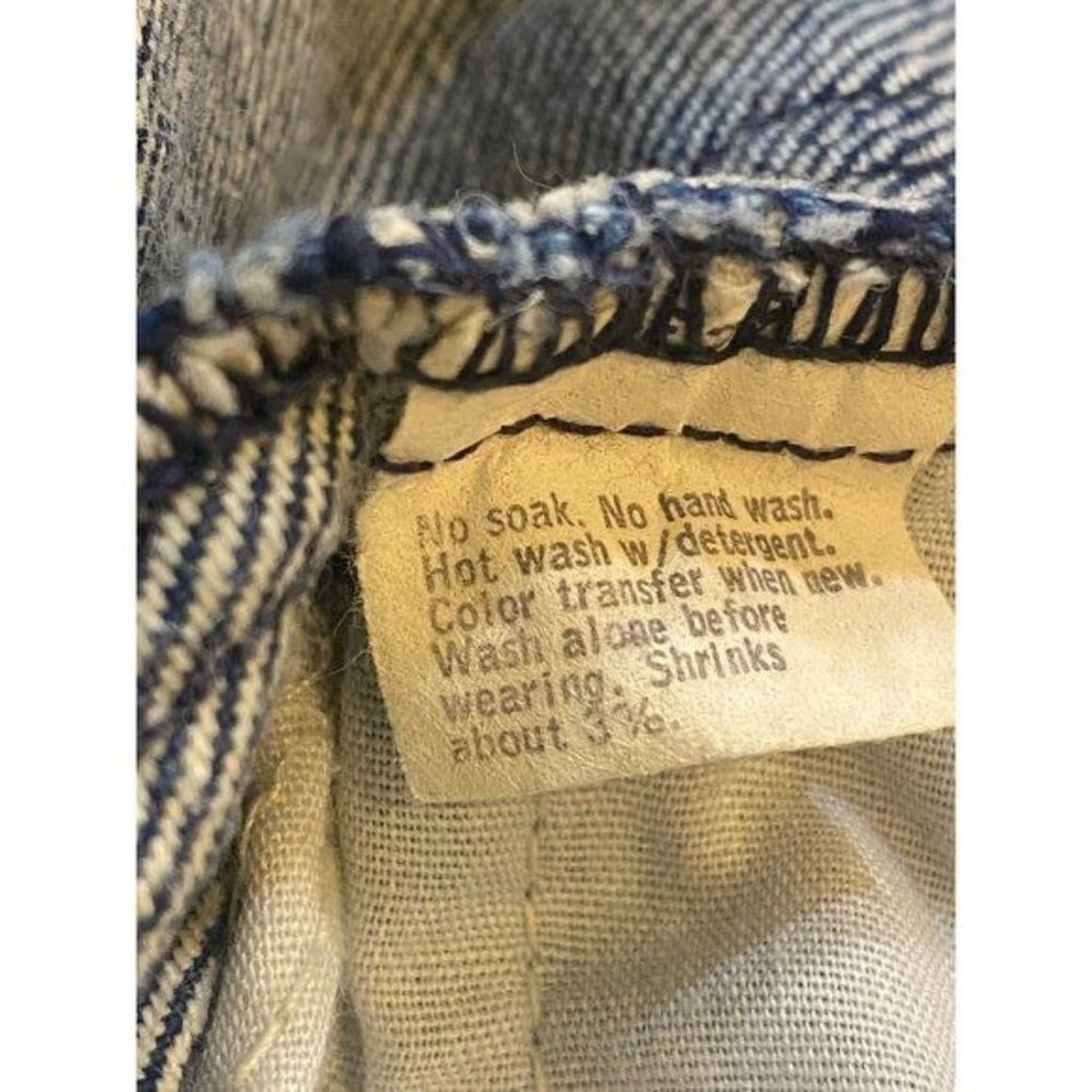 1970’s Levi’s Orange Tag Blue Jeans Womens 70s High Waist EUC Vintage RARE! - Picture 11 of 11